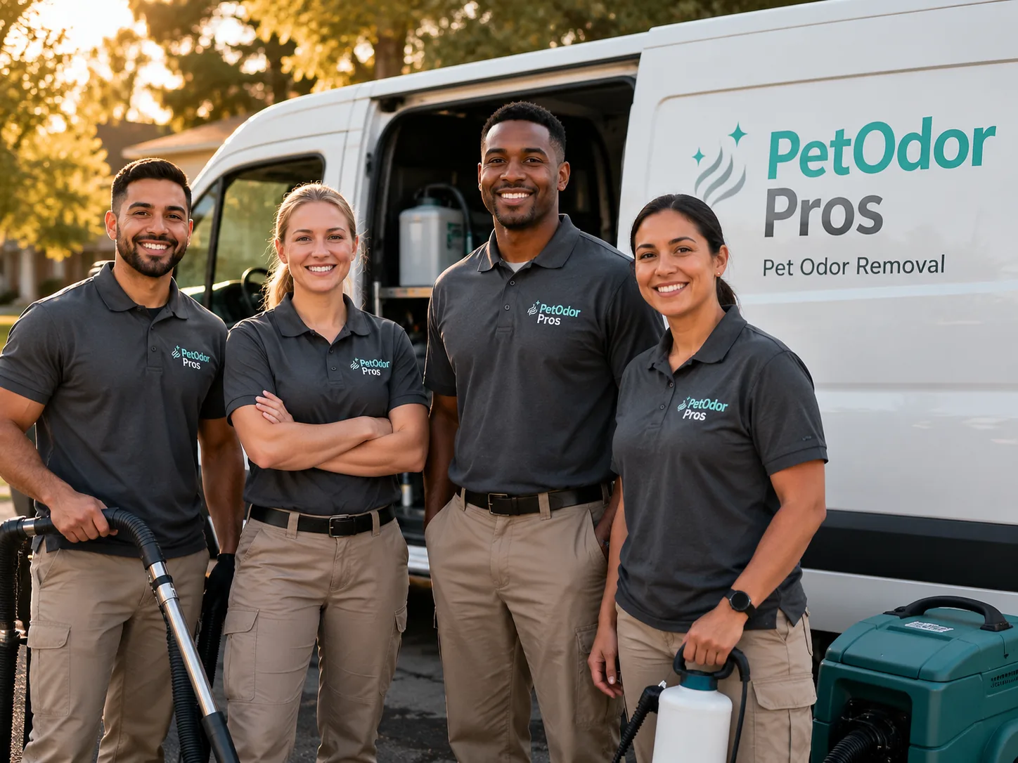 Pet Odor Removal team serving East Canton, OH